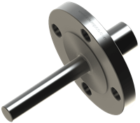 TW423 Flanged Straight Barstock Thermowell